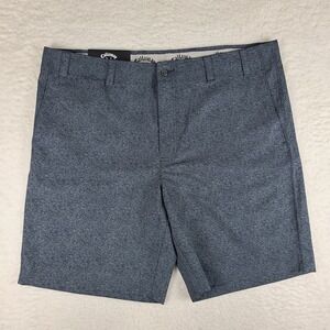 Callaway Shorts Mens 40‎ Blue Opti Dri Active 9" Casual Performance Golf NWT NEW